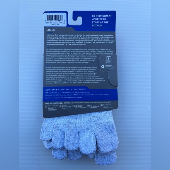 injinji Wool Toe Socks - Picture 2 of 4